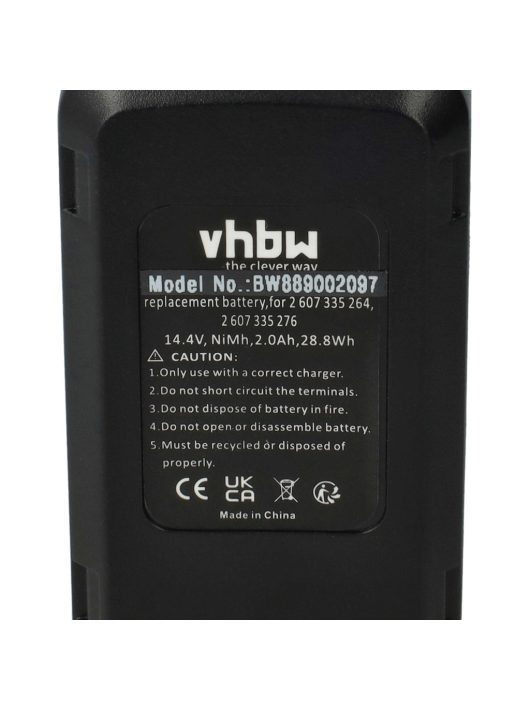 Elektromos kéziszerszámgép akkumulátor Bosch PSR14.4VES-2, Spit 14.4V, PSR 14.4-2 szerszámgépekhez - 14.4V, NiMH, 2000mAh