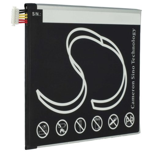 VHBW Tablet Akku für Samsung EB-BT355ABE - 4000 mAh 3,7 V Li-Polymer