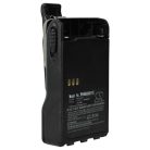 VHBW Motorola JMNN4023BR, JMNN4023, JMNN4024 Funkakku - 2600 mAh 7,2 V Li-Ion + Gürtelclip