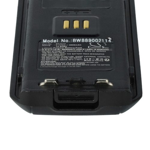 VHBW Radio Akku Hytera BP4010 - 4000 mAh 3,7 V Li-Polymer