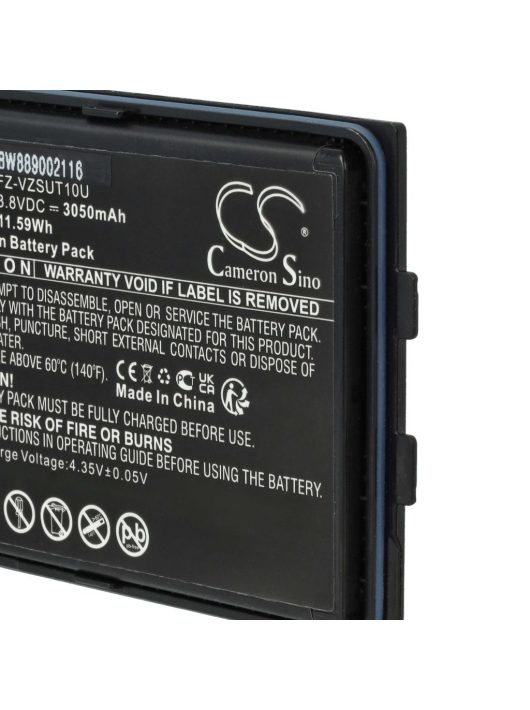 Panasonic FZ-VZSUT10U táblagép akkumulátor - 3050 mAh 3,8 V Li-Ion