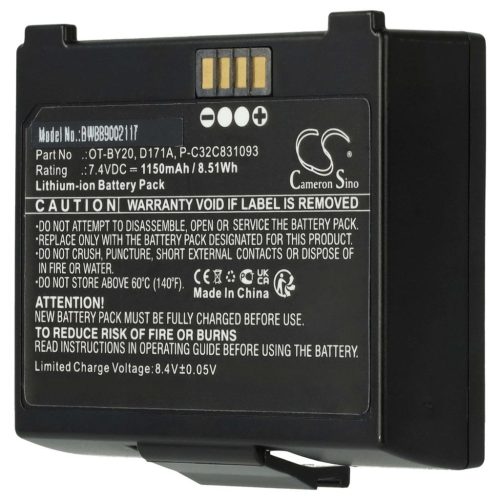 VHBW Akkumulátor  Epson OT-BY20, D171A, 2165069, P-C32C831093 nyomtatókhoz - 1150 mAh 7,4 V Li-Ion