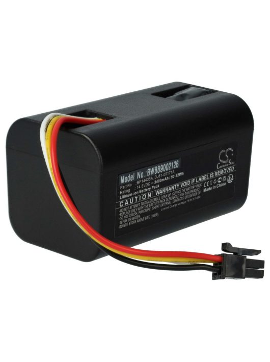 Akkumulátor Eureka/Midea BP14435A-hoz - 3400 mAh, 14,8 V, Li-Ion