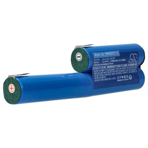 VHBW Elektromos kéziszerszámgép akkumulátor Bosch AGS, Gardena Twin Cut 8805, Wolf AGS eszközökhöz - 11.1V, Li-Ion, 4200mAh