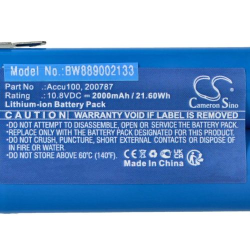 VHBW Elektromos kéziszerszámgép akkumulátor Bosch AGS, Gardena Twin Cut 8805, Wolf AGS eszközökhöz - 11.1V, Li-Ion, 4200mAh