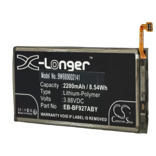 VHBW Mobile Phone Battery Samsung EB-BF926ABY, EB-BF927ABY - 2200 mAh 3.88 V Li-polymer