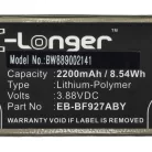 VHBW Mobile Phone Battery Samsung EB-BF926ABY, EB-BF927ABY - 2200 mAh 3.88 V Li-polymer