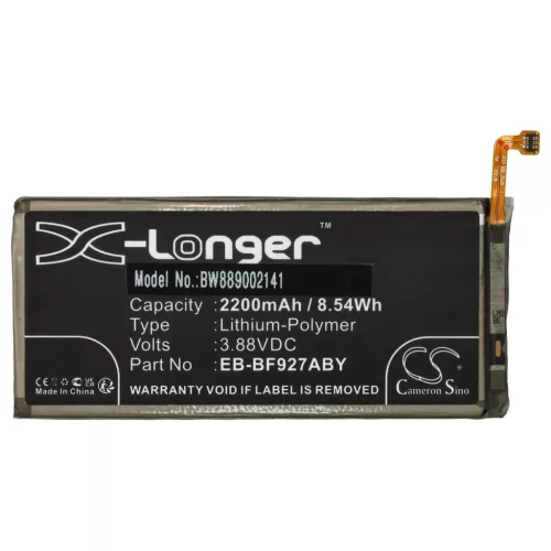 VHBW Mobile Phone Battery Samsung EB-BF926ABY, EB-BF927ABY - 2200 mAh 3.88 V Li-polymer