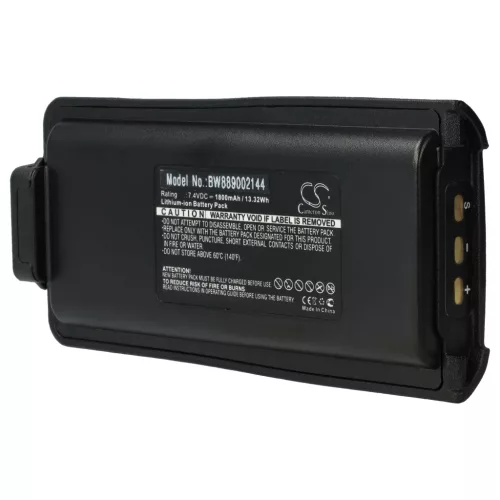 VHBW Radio Akku BL1718 - 1800 mAh 7,4 V Li-Ion