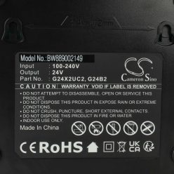   VHBW Dual Charger for Alpina C24 Li, CG 24, AlpinaPower Tool Batteries etc. Li-Ion 24 V