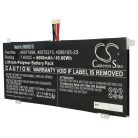 VHBW Notebook Battery Medion 40071698, 40072215, 4588105-2S - 6000 mAh 7.6 V Li-polymer