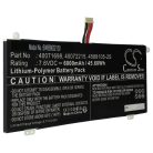 VHBW Notebook Battery Medion 40071698, 40072215, 4588105-2S - 6000 mAh 7.6 V Li-polymer