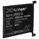 VHBW Mobiltelefonakku BP4J - 4800 mAh 3,87 V Li-Polymer