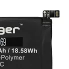 VHBW Mobiltelefonakku BP4J - 4800 mAh 3,87 V Li-Polymer