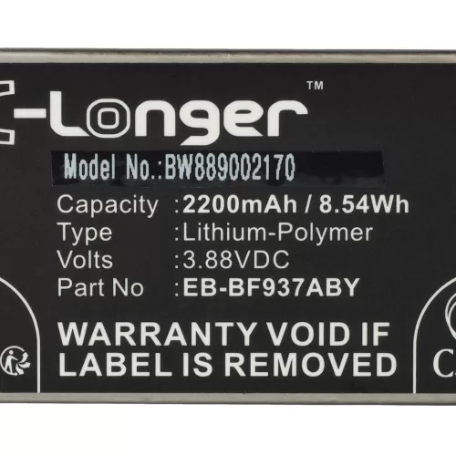 VHBW Mobile Phone Battery Samsung EB-BF936ABY, EB-BF937ABY - 2200 mAh 3.88 V Li-polymer
