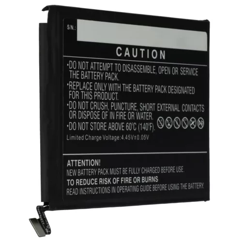 VHBW Mobile Phone Battery for BN5M - 4900 mAh 3.87 V Li-Polymer