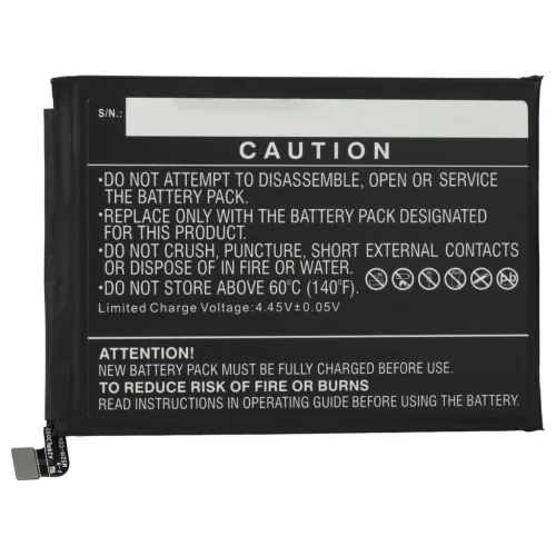 VHBW Mobile Phone Battery for BN5M - 4900 mAh 3.87 V Li-Polymer
