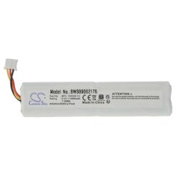   VHBW Alarmanlagen Akku Telenot BP3, 100056112 - 1200 mAh 6 V Alkaline