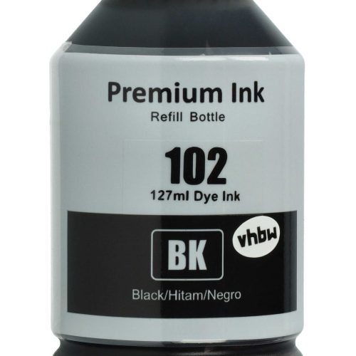 Epson C13T03R140 Fekete Utántöltő Tinta, 102 Dye, 127 ml