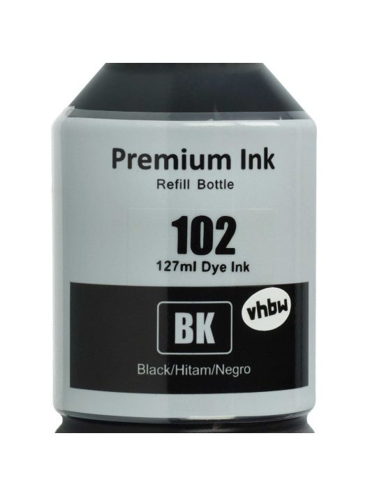 Epson C13T03R140 Fekete Utántöltő Tinta, 102 Dye, 127 ml