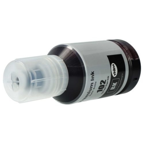 VHBW Epson C13T03R140 Fekete Utántöltő Tinta, 102 Dye, 127 ml