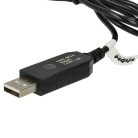 VHBW USB Töltőkábel AK-E8 Canon DC-csatoló - 90 cm