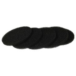   VHBW 5x Junkers 7738112111 Luftfilter - G2 Filterklasse, waschbar, schwarz