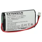 VHBW Battery Sigor Nuindie, Numotion, Villeroy & Boch Seoul 2.0, Zafferano Poldina - 6800 mAh 3.7 V Li-Ion