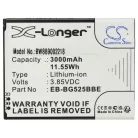 VHBW Mobile Phone Battery Samsung EB-BG525BBE, GH43-05060A - 3000 mAh 3.85 V Li-Ion
