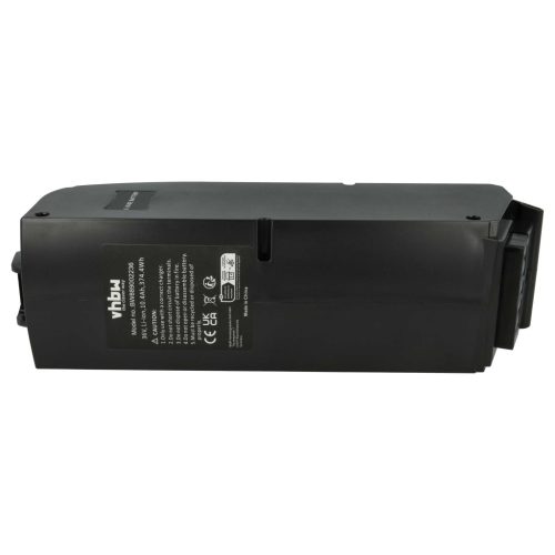 VHBW Akkumulátor, Bosch Powerpack Classic 300/400 Vázakkumulátor helyettesítésére, 36V, 10.4Ah