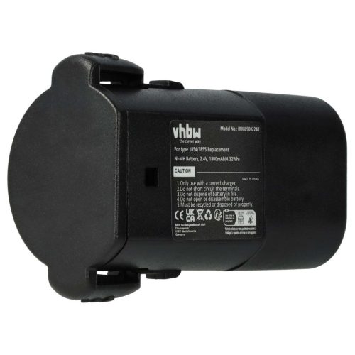 VHBW Moser 1854-7988 Pet Clippers Battery - 1800 mAh 2.4 V NiMH