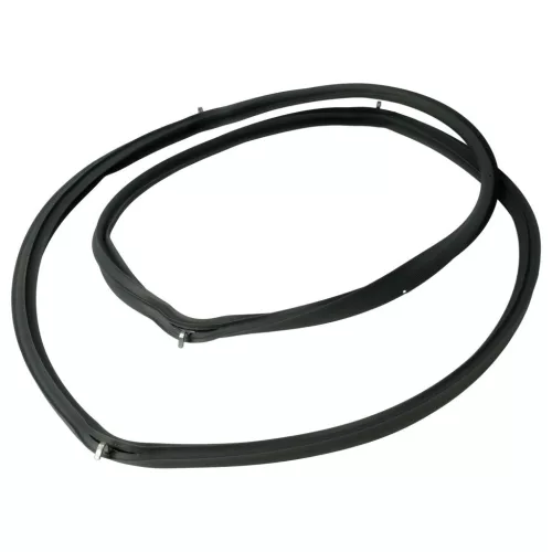 VHBW BSH 626168 Oven Door Seal, 45.5x33x1 cm, Black