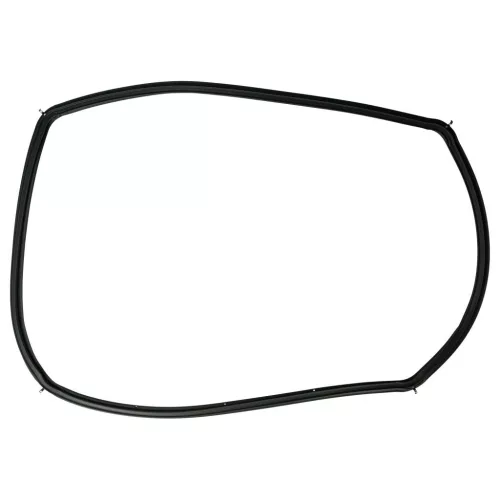 VHBW BSH 626168 Oven Door Seal, 45.5x33x1 cm, Black