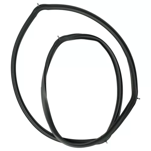 VHBW BSH 626168 Oven Door Seal, 45.5x33x1 cm, Black