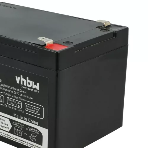 VHBW APC RBC4 UPS Battery - 12 Ah 12 V AGM, VISRBC4