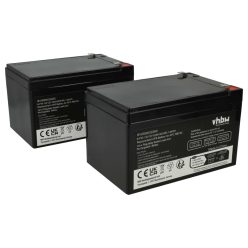 VHBW UPS Akku AGM07, RBC52 - 12000 mAh 12 V AGM