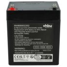 VHBW APC RBC20 UPS Akkumulátor - 2 Egység - 4500 mAh - 12 V - AGM