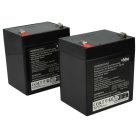 VHBW APC RBC20 UPS Akkumulátor - 2 Egység - 4500 mAh - 12 V - AGM