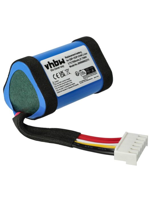 Akkumulátor  JBL GSP-1S3P-CH4A, 1AA011NA, GSP-1S3P-CH40 JBL hangszórót - Li-Ion 7500 mAh