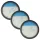 VHBW Vacuum Cleaner Pre-filter ZR903701 - 3 pcs