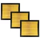 VHBW Vacuum Cleaner Filter 61605 - Flat Pleated Filter