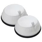 VHBW Vacuum Cleaner Filter Nilfisk 1471432500 - 2x Replacement Filter