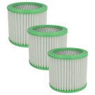 VHBW Staubsaugerfilter Einhell 235163001013 - 3 Stück