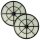 VHBW Staubsauger Ausblasfilter Dirt Devil F49, 440001035 - 2 Stück