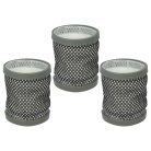 VHBW Staubsauger Ausblasfilter anstelle Dirt Devil 0698002 - 3 Stück