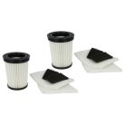 VHBW Staubsauger Filterset Dirt Devil 2828001 - Staubsauger Filterset