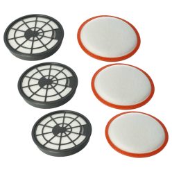   VHBW Staubsaugerfilterset Dirt Devil 2620002, 2620001 - Staubsaugerfilterset