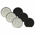 VHBW Staubsaugerfilter Dirt Devil 5050001 Ersatz - 13,4 x 13,4 cm