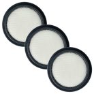 VHBW Staubsauger Vorfilter Hoover S119, 35601675 - 3 Stück
