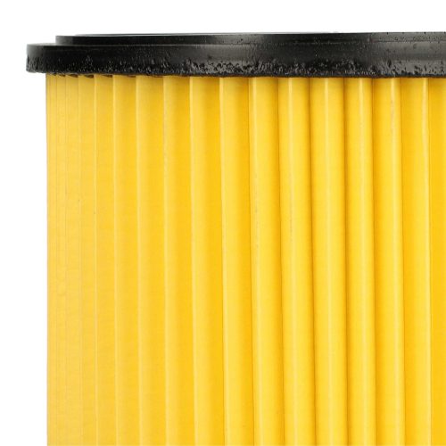 VHBW Vacuum Cleaner Filter Einhell 23.424.25, 23.421.75, 23.421.67 - Black/Yellow